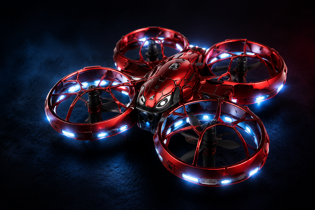 Spiderman RC Drone | LED Smart Flying Drone