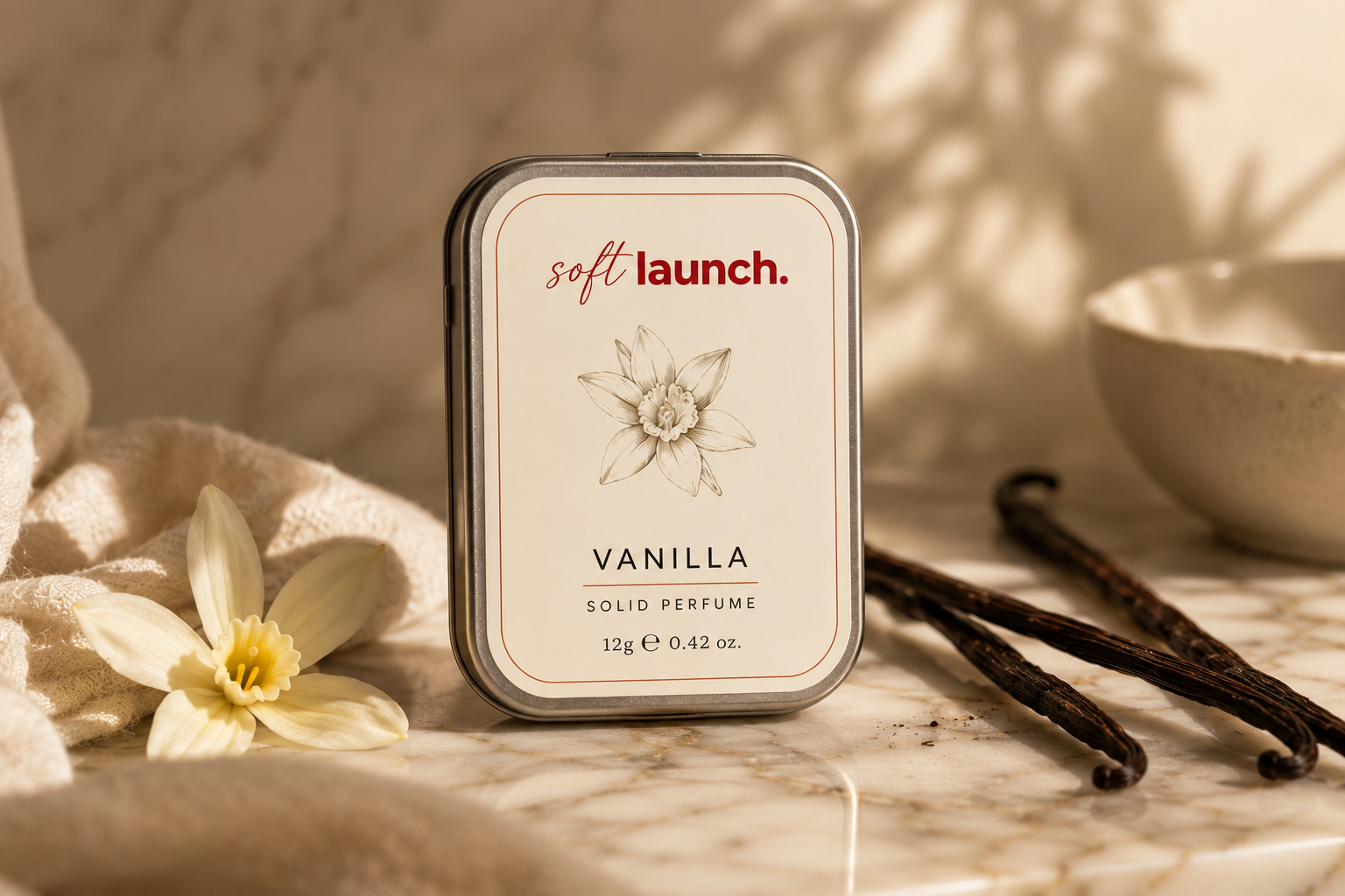 Vanilla Solid Perfume | 12g