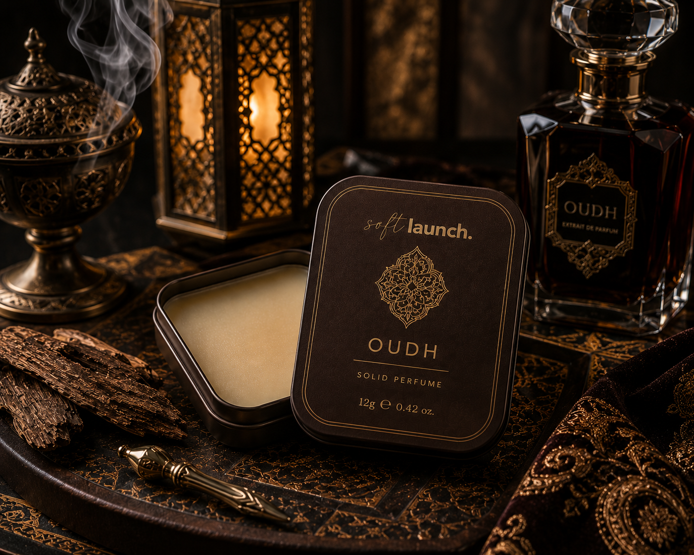 Oudh Solid Perfume | 12g