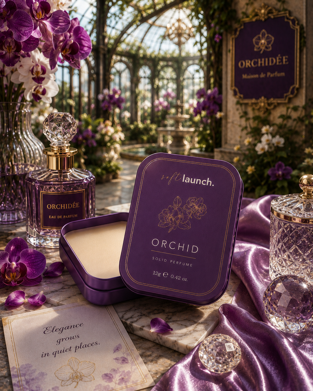 Orchid Solid Perfume | 12g