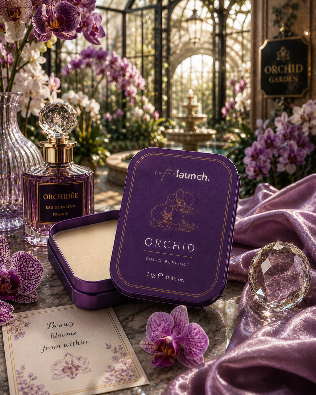 Orchid Solid Perfume | 12g