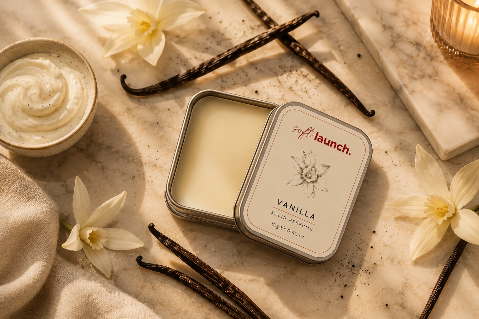 Vanilla Solid Perfume | 12g