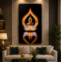 Divine Aura™ | Luxury Buddha Lotus Wall Art ⭐