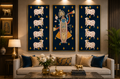 Shri Krishna Pichwai™ | Luxury Divine Wall Art