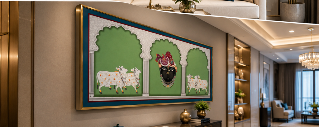 Divine Shrinathji™ | Traditional Spiritual Wall Art