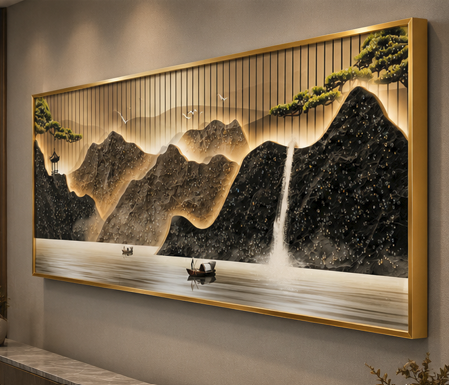 Zen Valley Panorama™ | Luxury Landscape Wall Art